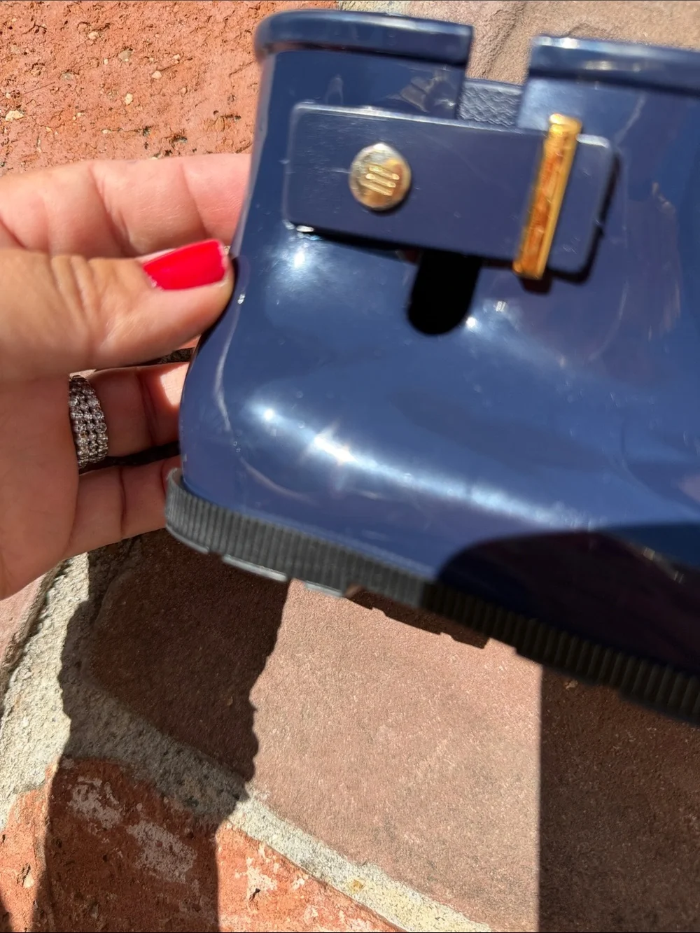 Mini Melissa navy blue